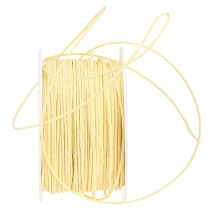 Artikel Papierkordel Draht umwickelt Ø2mm 100m Champagner