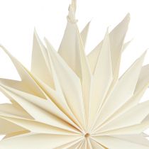 Artikel Papiersterne Weihnachtsdekoration Weiss Gold Ø 15 cm 6er Set