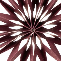 Artikel Dekorative Papiersterne 10 cm, Bordeaux und Rosa, zum Aufhängen, 4er-Set