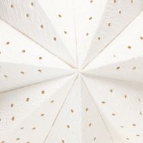 Artikel Papierstern Weiss 45 cm Mit Perforiertem Muster Für Beleuchtung