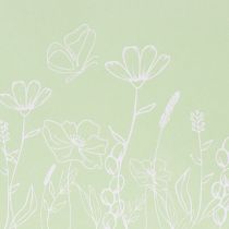 Artikel Geschenktüte Papier mit floralem Design 12cm Pastellfarben 12er-Set für kleine Geschenke