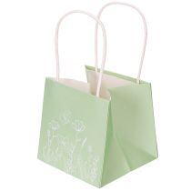 Artikel Geschenktüte Papier mit floralem Design 12cm Pastellfarben 12er-Set für kleine Geschenke