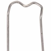 Artikel Silberfarbene Patenthaften 17/80, 8 × 2 cm, 2,5 kg für Floristik