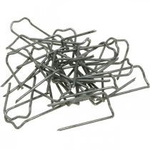 Artikel Metall Patenthaften Silber 10 mm x 25 mm 1 kg für Floristik und Bastelarbeiten
