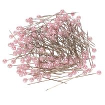 Artikel Perlkopfnadeln Metall und Kunststoff Rosa Ø4mm 4cm 150 Stück
