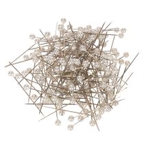 Artikel Perlkopfnadeln Weiss Kunststoff Ø4mm, 40mm Länge für Floristik und Deko 150 Stück