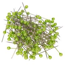 Artikel Perlkopfnadeln Metall Grün Ø 4 mm Länge 40 mm 150 Stück