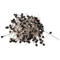 Artikel Perlkopfnadeln Schwarz Metall Kunststoff Ø 4 mm 40 mm 150 Stück