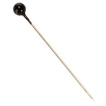 Artikel Perlkopfnadeln Schwarz Metall Kunststoff Ø 4 mm 40 mm 150 Stück