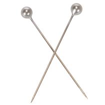 Artikel Perlkopfnadeln Silber Ø 4 mm Länge 40 mm 150 Stück