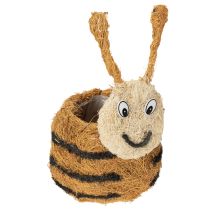 Artikel Bienenfigur aus Naturmaterialien mit süßem Design für Kinderzimmer 24cm 2St