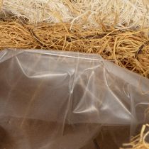 Artikel Übertopf Biene aus Kokosfaser 24 cm Natur für Pflanzen-Innen- und Aussendekoration 2 Stück