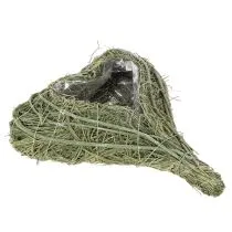 Artikel Pflanzherz aus Naturmaterial mit Folie 25 cm