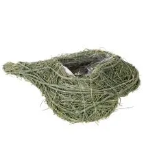 Artikel Pflanzherz aus Naturmaterial mit Folie 25 cm