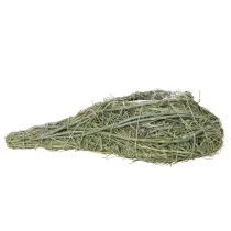 Artikel Pflanzherz aus Naturmaterial mit Folie 25 cm