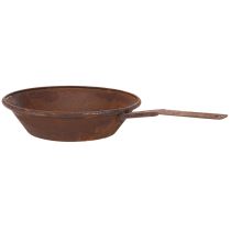 Artikel Pflanzschale Metall Rost Ø31cm mit Griff – Dekoschale für Innen- und Aussenbereich