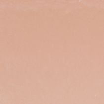 Artikel Pflanzschale oval Dekoschale Kunststoff Rosabraun 20×10×11cm 3St