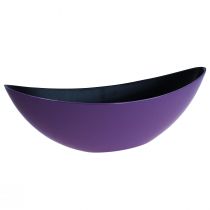 Artikel Pflanzschiffchen Dekoschale Schale Violett 38,5cm×12,5cm×13cm
