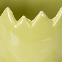 Artikel Keramik Blumentopf 10 cm Osterei Motiv 3er Set Frühjahrsdeko Innenbereich