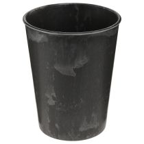 Artikel Pflanztopf Kunststoff Anthrazit Ø13cm H16,5cm 4St