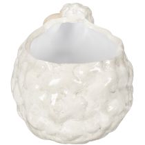 Artikel Schaf Pflanzgefäß aus Keramik Deko Pflanzschale für Garten und Wohnung 2St