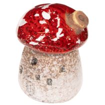 Artikel Pilzhaus Miniatur Deko Fliegenpilz Keramik 6 cm 2er-Set