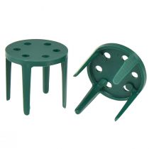 Artikel Pinholder Gesteckhalter Kunststoff Grün 3cm für Steckschaum – 50 Stück