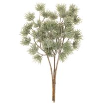 Artikel Künstlicher Tannenzweig 55cm aus Kunststoff, 3er-Set in Grün für Winterdekoration