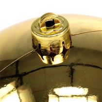 Artikel Plastikkugel Gold Ø14 cm aus Kunststoff für saisonale Dekoration