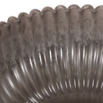 Artikel Runde Schale mit Rillen Kunststoff Anthrazit 20cm 2 Stück