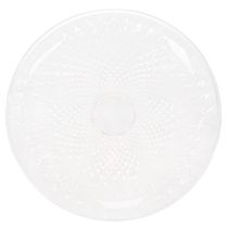 Artikel Dekoteller rund transparent mit Fuss 32 cm