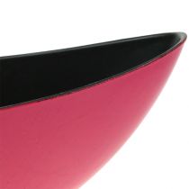 Deko-Schale Pflanzschale Pink 39cm x 12cm H13cm