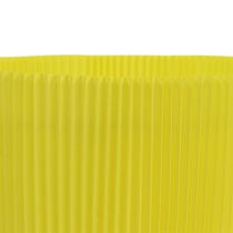 Artikel Plisseemanschetten Gelb 18,5cm 100 St.