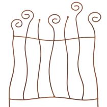 Artikel Rankgitter Rankhilfe geschwungenes Metall Kunstvolle Gartendekoration 72cm