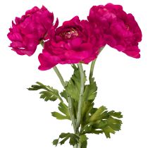 Artikel Künstliche Ranunkel 51cm in Pink, 3er-Set für wohnliche Dekoration