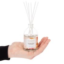 Artikel Raumduft Diffuser aus Glas 19cm 2er-Set Mango und Kokos für den Innenbereich