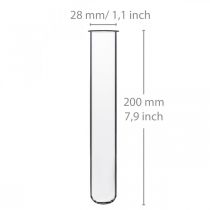Reagenzglas 200mm × 27mm