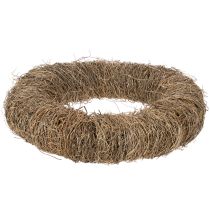 Artikel Rebenkranz aus natürlichem Weinrebematerial, rund, unbehandelt, Durchmesser 45 cm, ideal für Bastel- und Dekorationsprojekte
