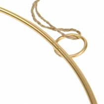 Artikel Dekoring aus Metall Ø35cm Gold 4 Stück für Hängedekoration und Bastelprojekte