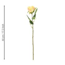 Artikel Rosenstrauß Blumenarrangement für elegante Dekoration im Wohnbereich 44cm 6St