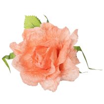 Artikel Kunstblume Rose aus Papier in Rosa, 92 cm hoch