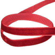 Artikel Samtband Dekobänder Velvet Band Bordeaux 10mm 20m