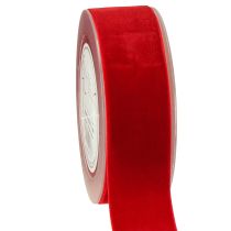 Artikel Samtband Geschenkband Dekoband Samt Rot 40mm 8m