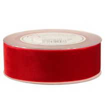 Artikel Samtband Geschenkband Dekoband Samt Rot 40mm 8m