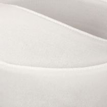 Artikel Samtband Dekoband 20 mm Breit 10 m Lang Weiss