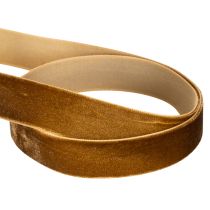 Artikel Dekoband Samtband Braun 20 mm x 10 m für Geschenkverpackung