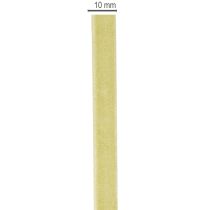 Artikel Dekoband aus Samt 10mm 20m Salbeigrün für Floristik und Bastelarbeiten