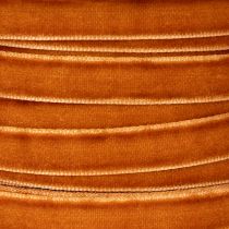 Artikel Dekoband Samt Orangebraun Terra 10mm x 20m