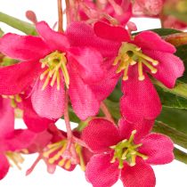 Artikel Künstlicher Blütenzweig Oncidium Orchideen 112cm Pink 3 Stück