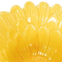 Artikel Keramik Blumenschale 13cm Gelbe Blütenschale 2 Stück Wohnungsgestaltung